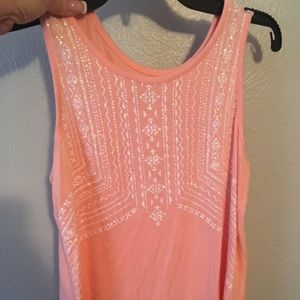 Justice size 12 sparkly tank